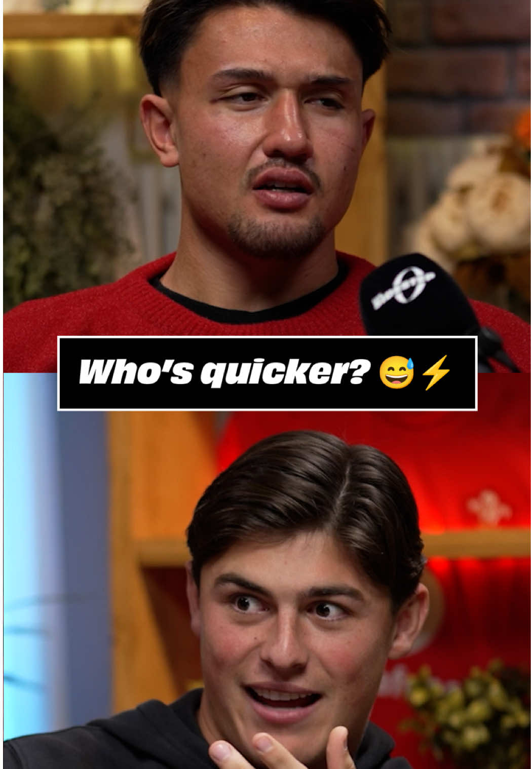 Who's quicker? 🏃‍♂️💨