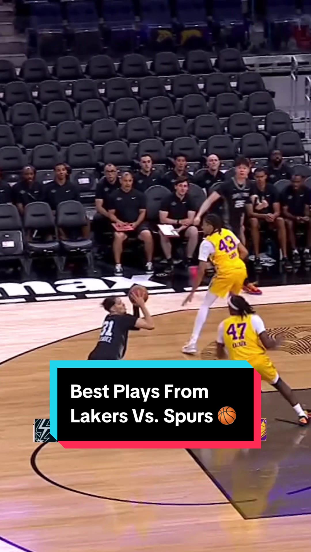 Quick rewind. Full recap. Here’s everything from tonight’s @Lakers vs. @San Antonio Spurs matchup ⏪ 🏀 
