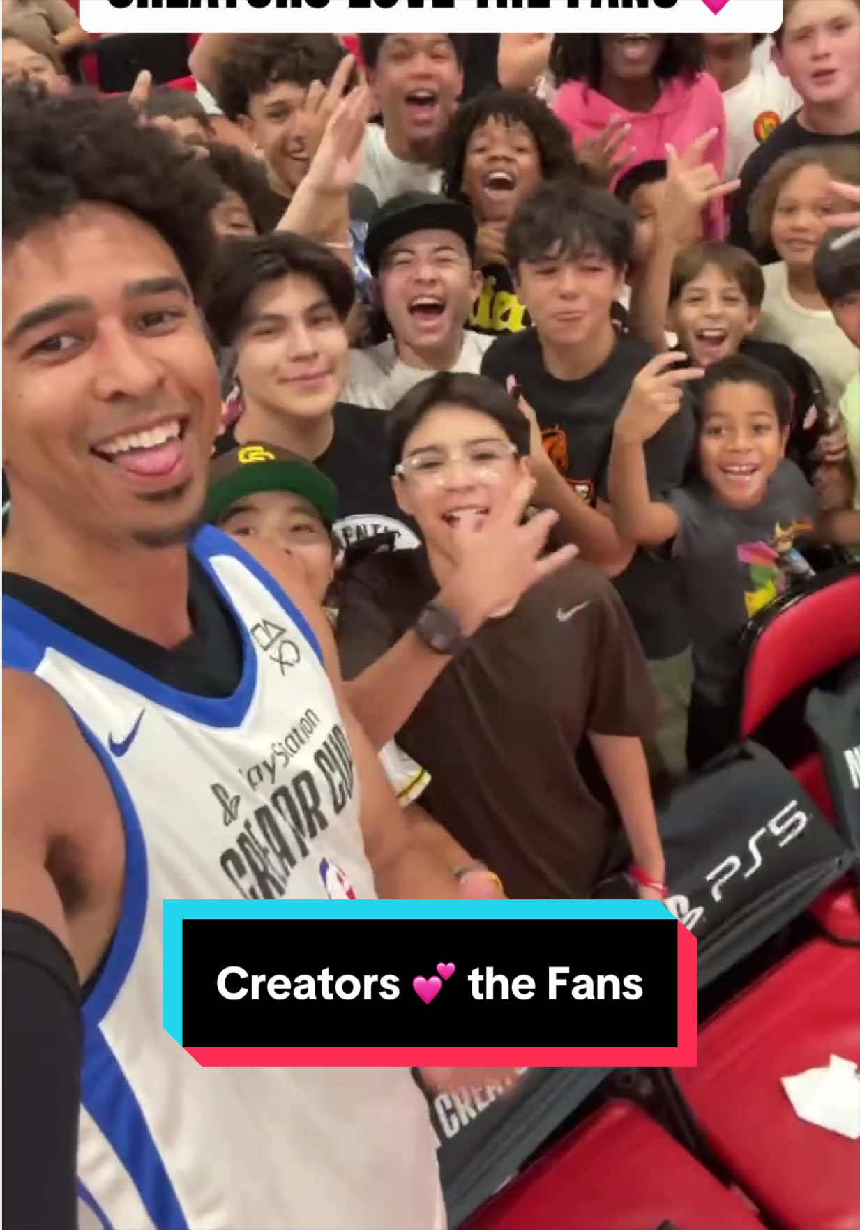 The fans come first at the @PlayStation NBA Creator Cup 👏 