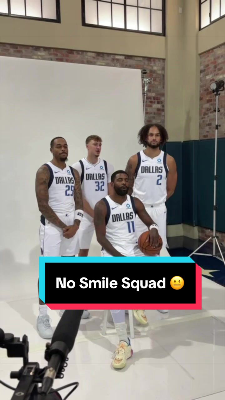 “Y’all can smile!” - PJ Washington 😂 😐😐😐 