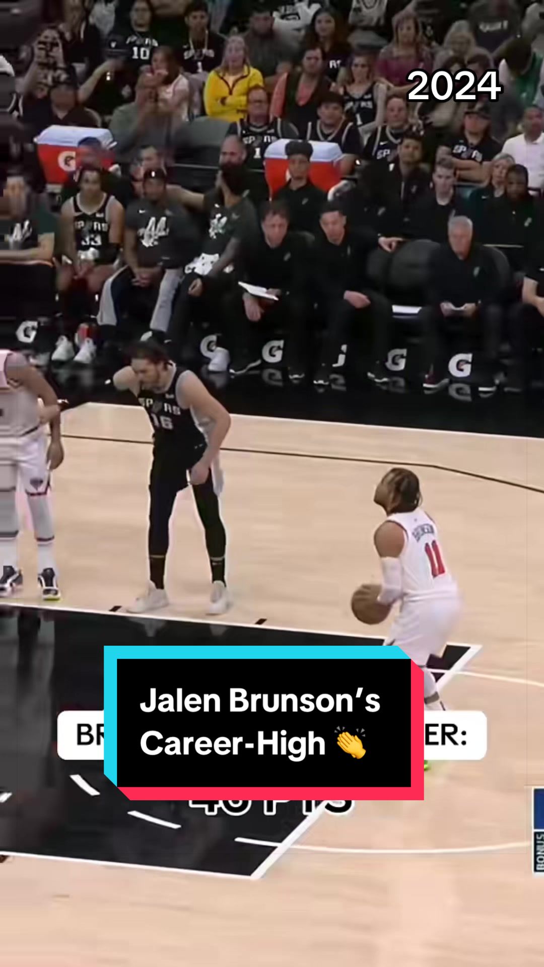 Did you know Jalen Brunson has a career-high of 61-points⁉️ 