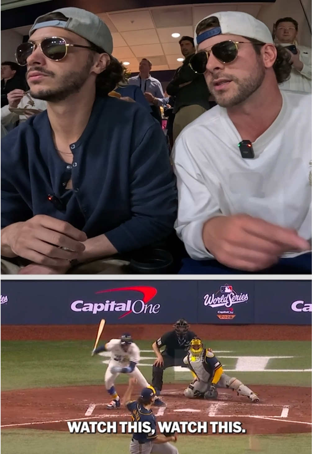 Ernie Clement and Antonio Cipriano had all sorts of praise for Chandler Simpson's skillset ⚡