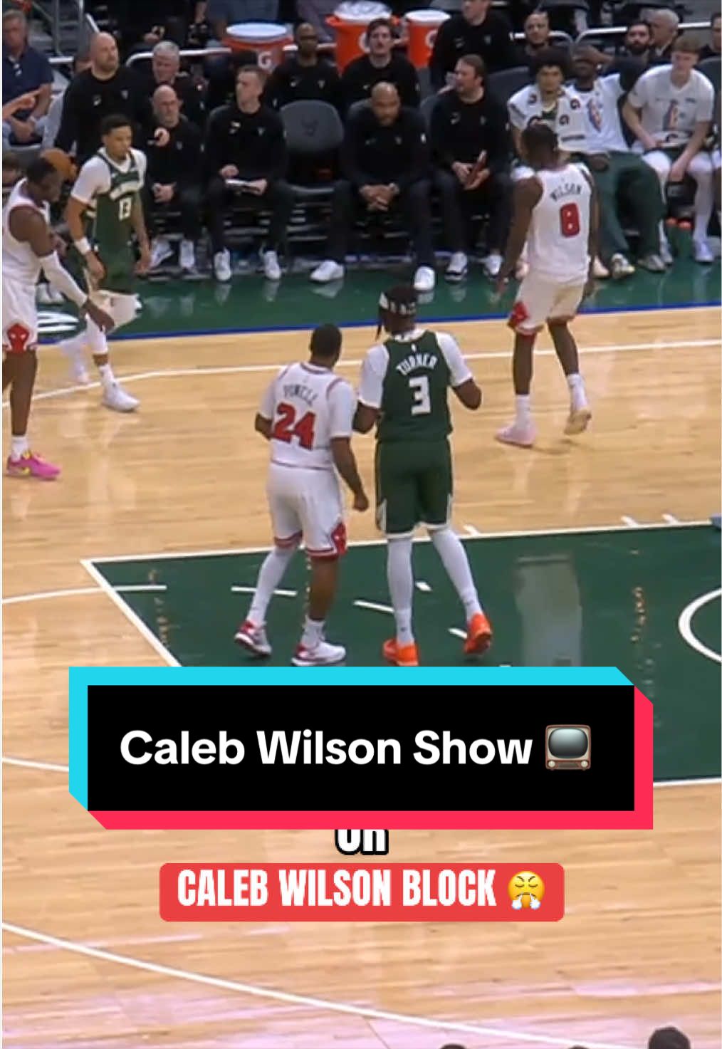 Caleb Wilson putting on a show 🍿 