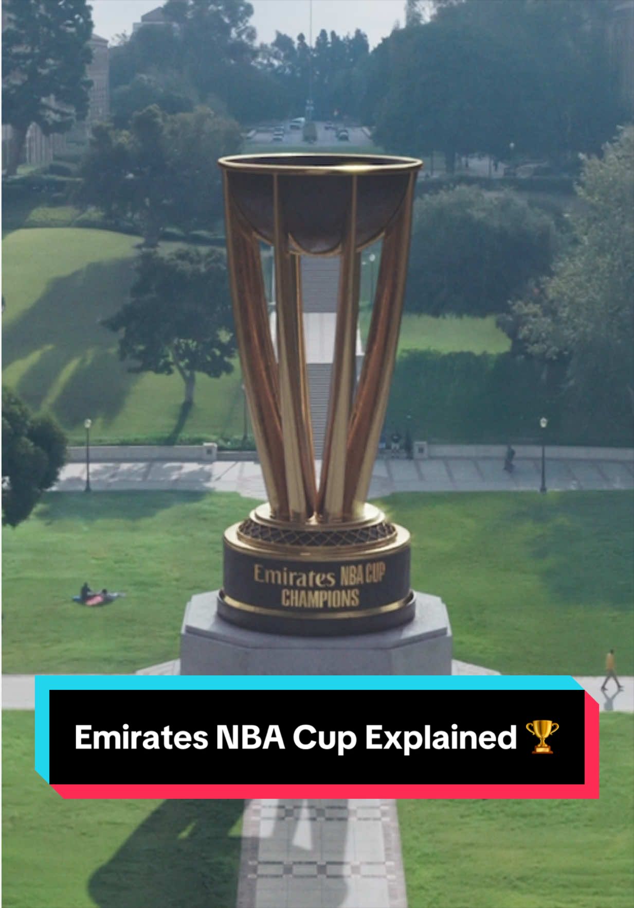Welcome to @Emirates NBA Cup University with @Blake Griffin. Your first assignment? Understanding the course ahead. The Tournament tips Friday on Prime. 🏆 