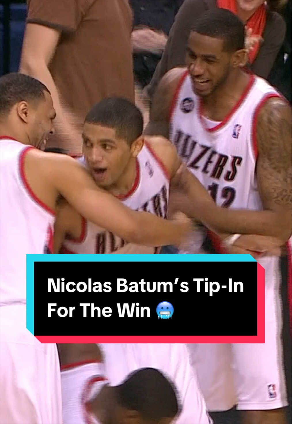 As we celebrate Nicolas Batum's special 18-year NBA career, look back at this game-winning alley-oop tip-in for the Trailblazers in 2011! 🔥 