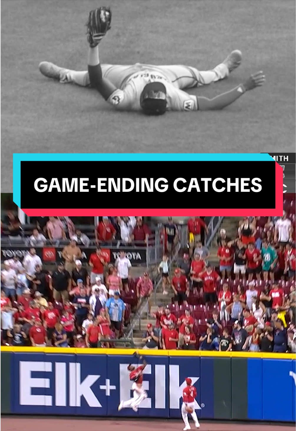 Two games, two incredible game-ending catches 😤