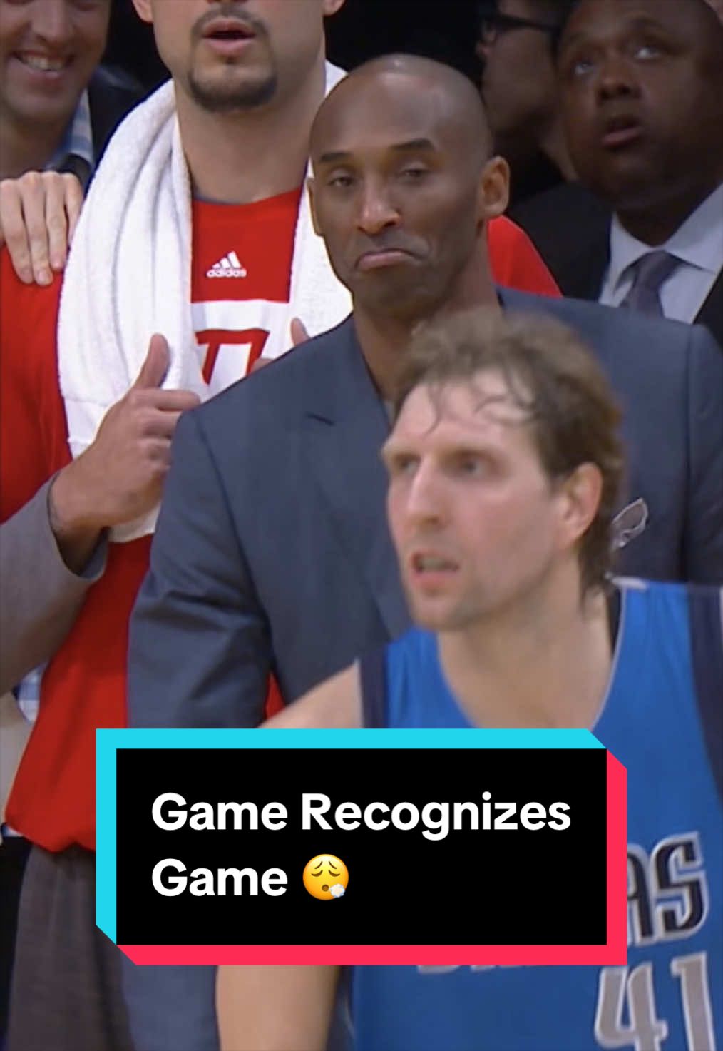 Dirk’s signature shot got Kobe’s stamp 😮‍💨🙌 
