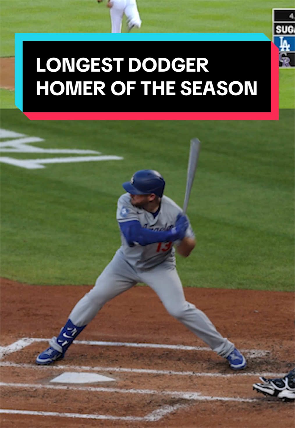 461 FEET 🔥 Max Muncy hit this one to the second deck! 