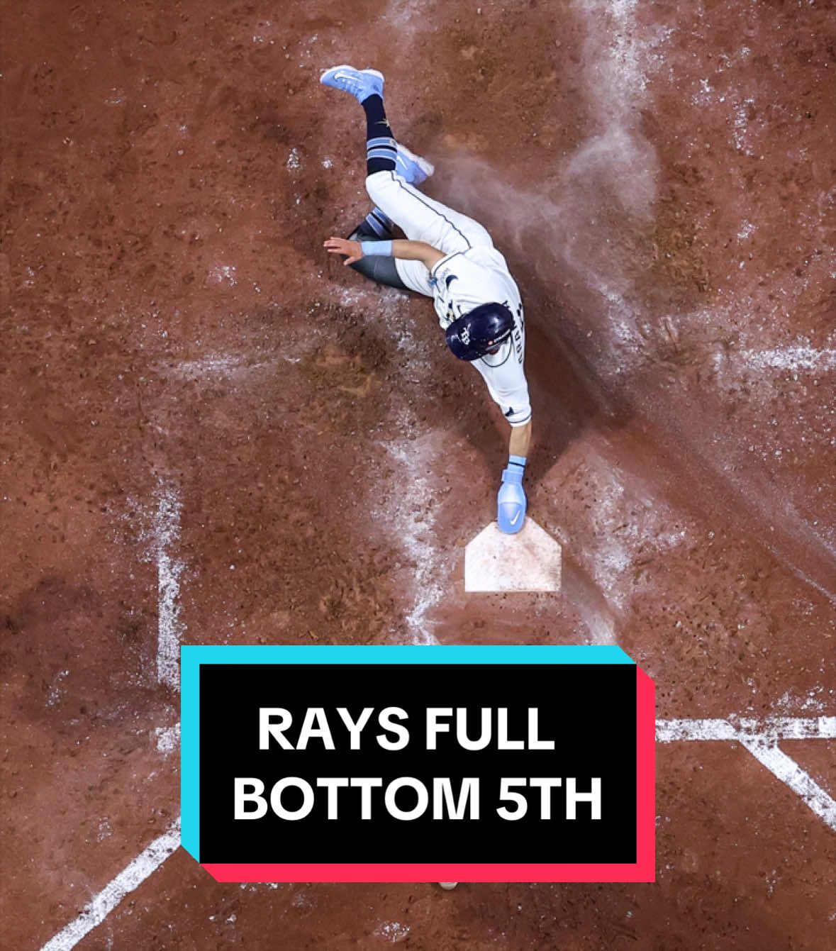 FULL INNING: The Rays put the ball in play SIX TIMES in the 5th inning to score FOUR RUNS! 😤