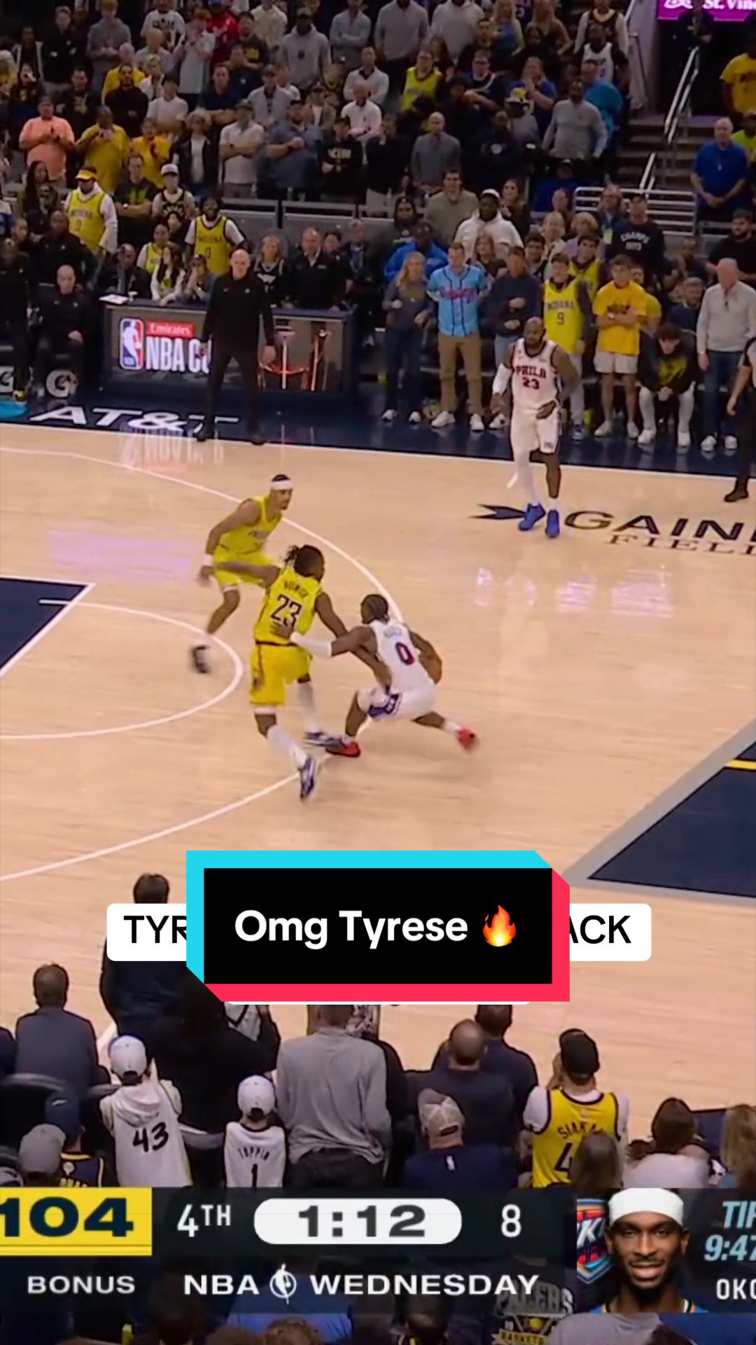 Tyrese Maxey TOOK OVER the 4th in Indy 🤯 