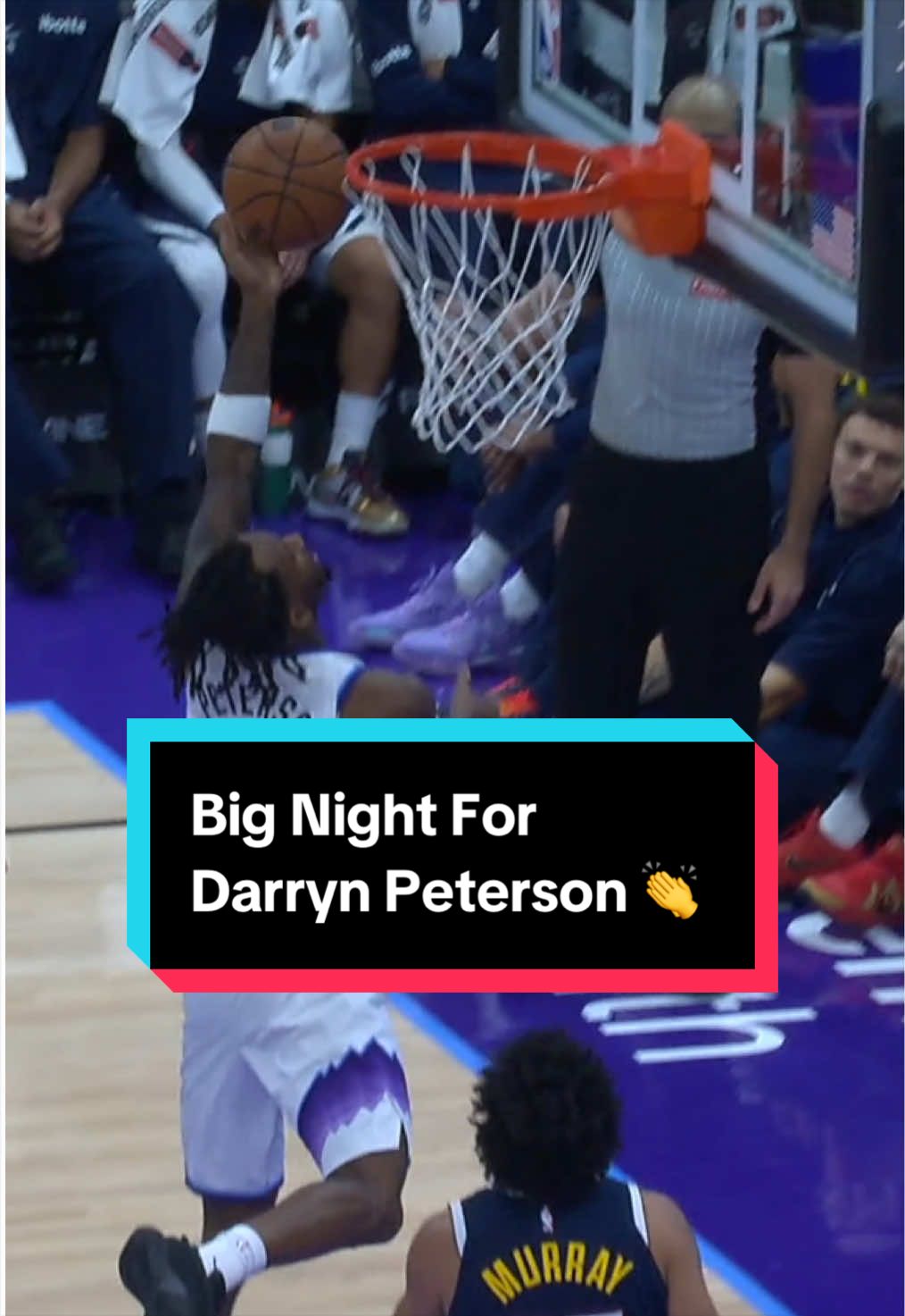 23 points for the rookie 👀 