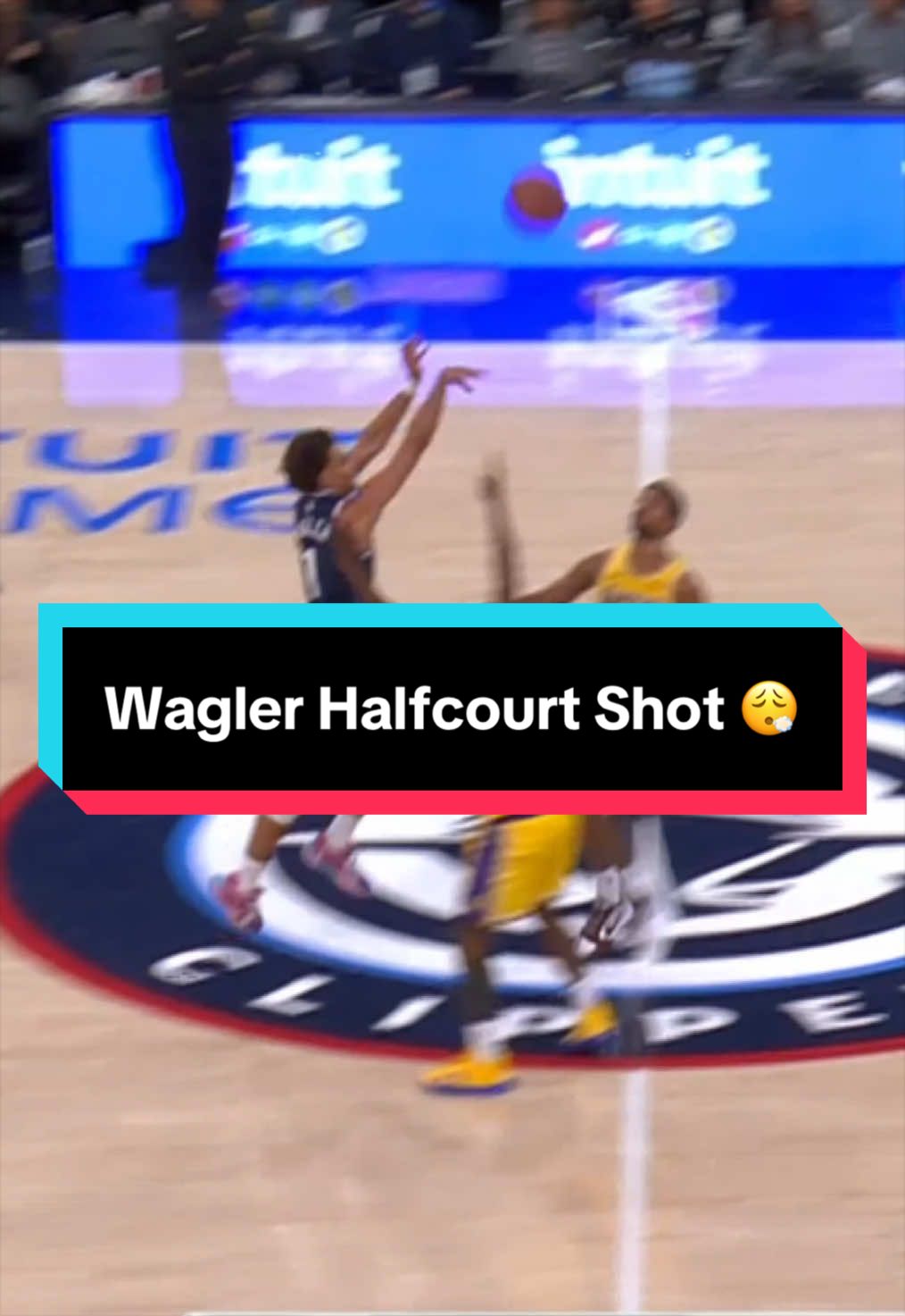 INSANE shot by Keaton Wagler ‼️😮‍💨 