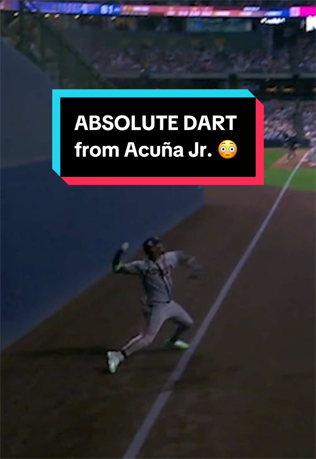 WHAT A THROW!