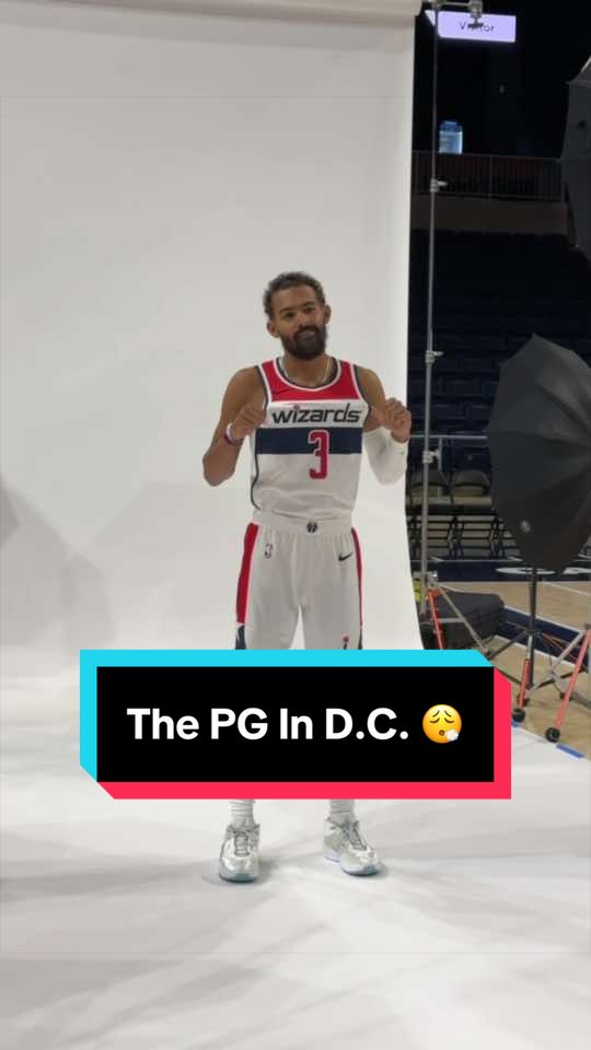 Trae Young’s first NBA Media Day in D.C. 😤 