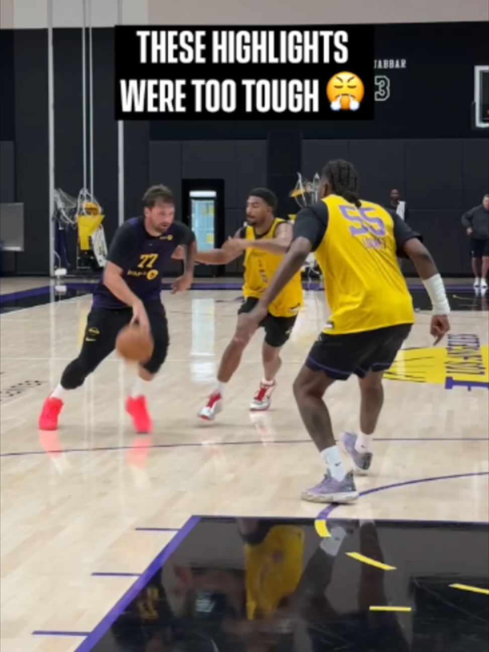 Iron sharpens iron ⚔️ @bmocanada| Lakers Training Camp
