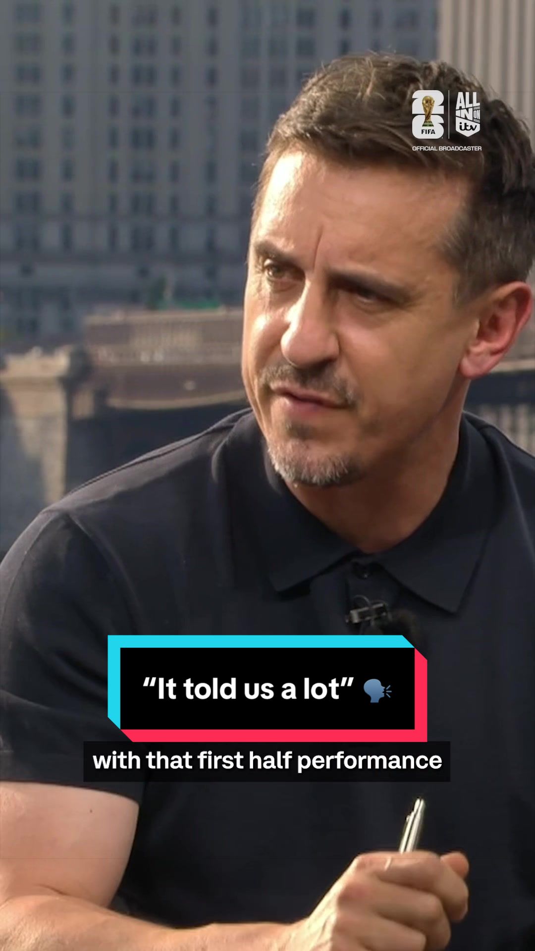 "He was absolutely FUMING with that first half performance" 😠