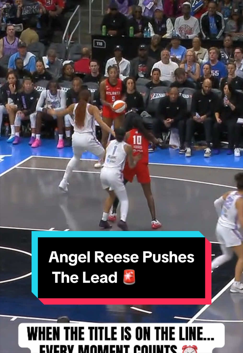 The @Atlanta Dream lead in Game 6 of the 2026 WNBA Finals ‼️📣 