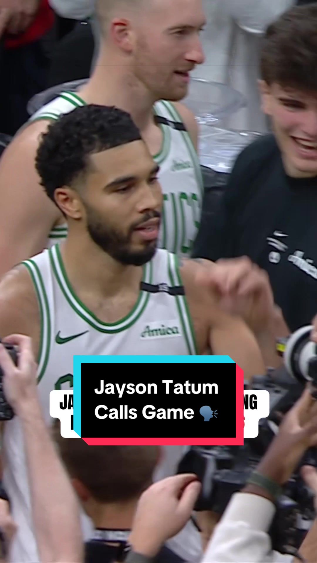 Jayson Tatum with the @TISSOT buzzer-beater 🚨 