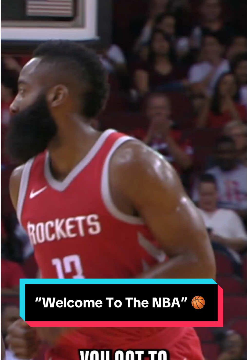 One of Donovan Mitchell's "Welcome to the NBA" moments... the night his future teammate James Harden dropped a then career-high 56 on 19-of-25 shooting 🤯 and Mitchell had to tip his cap 🫡