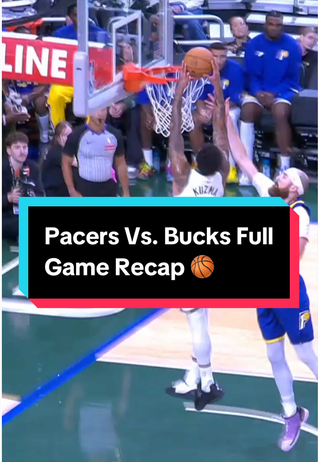 Quick rewind ⏮️. Full recap. Here’s everything from tonight @Pacers vs. @Bucks 🏀 