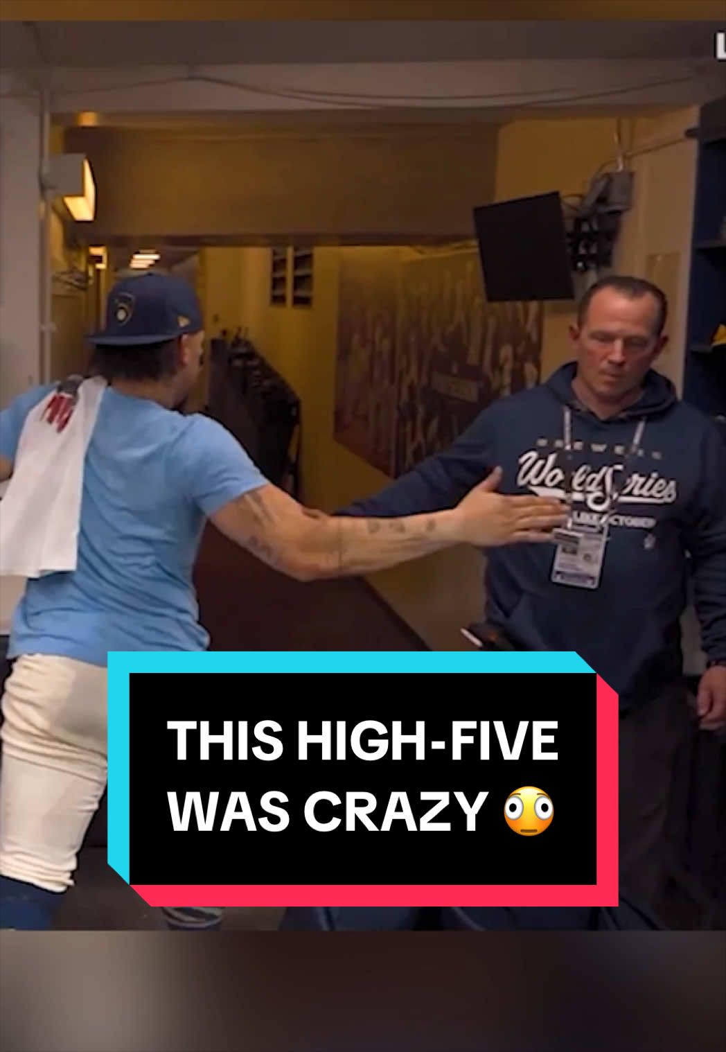 What’s the hard-hit rate for William Contreras’ high-five? 😅