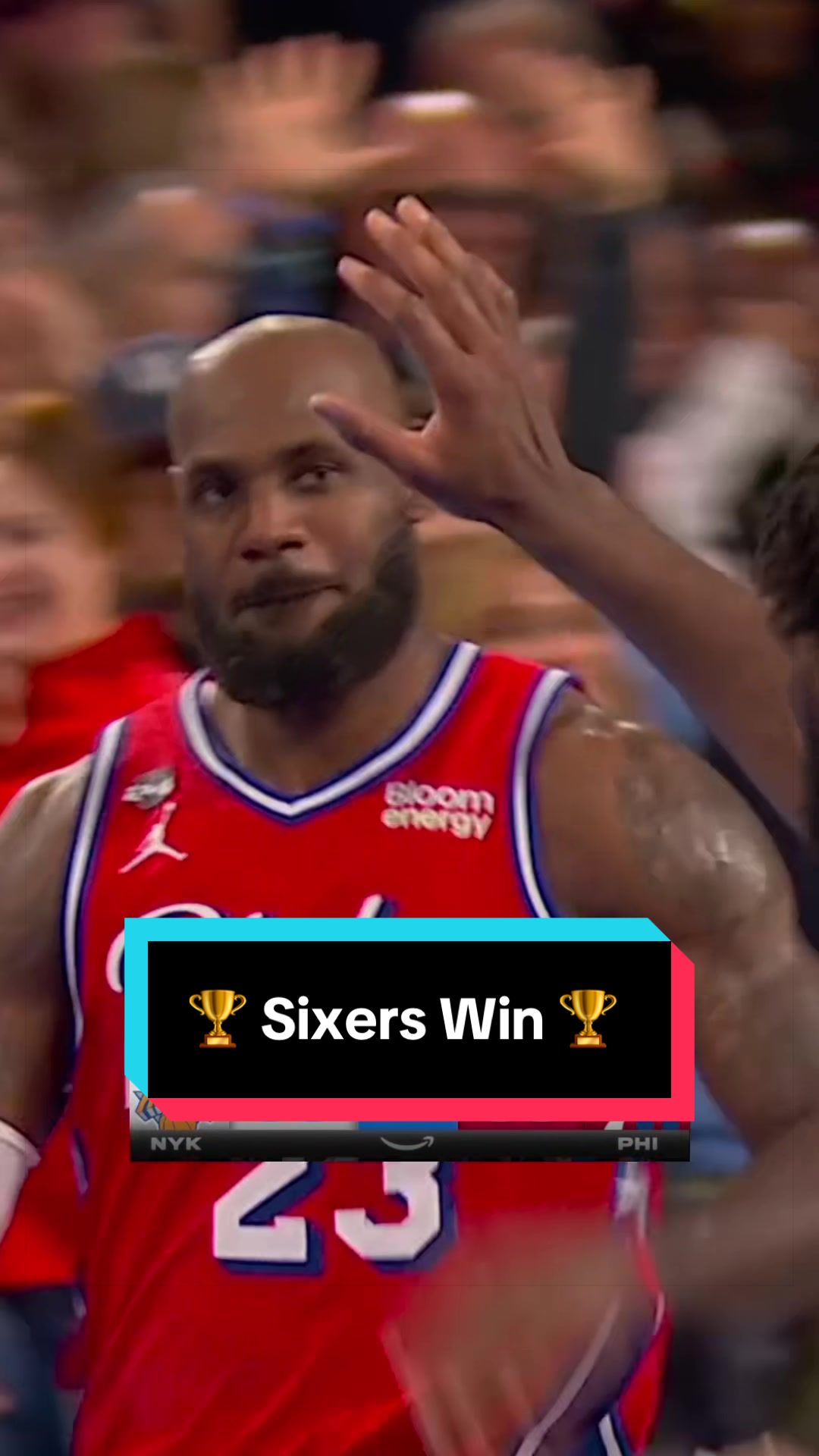 🏆 The @Philadelphia 76ers win at home for a thrilling @Emirates NBA Cup W 🏆 