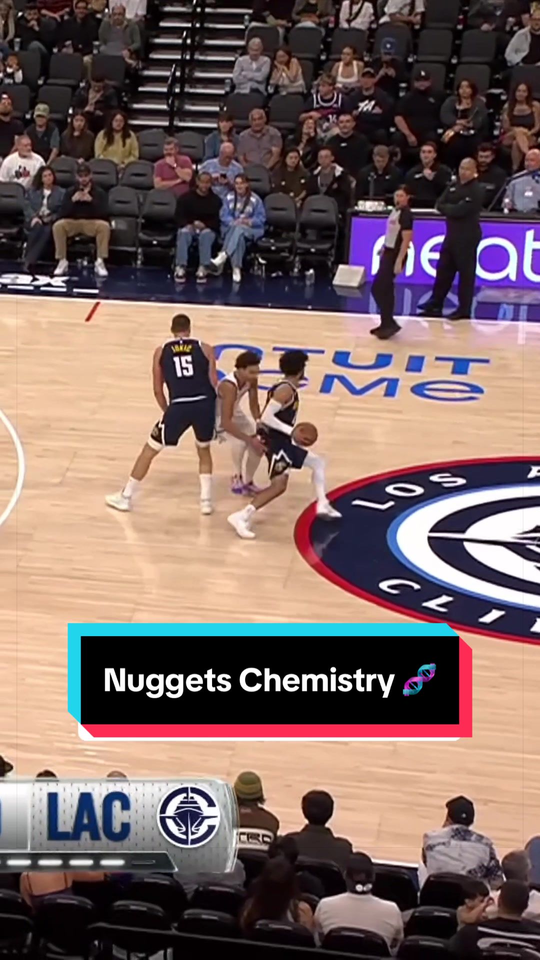 @Denver Nuggets putting their chemistry on display 🧬 