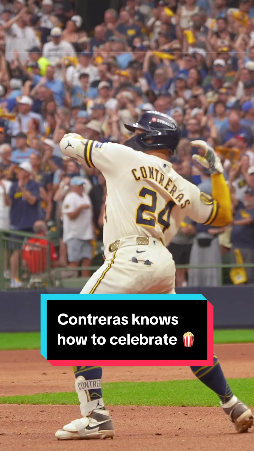 A trip around the bases, William Contreras style 🍿