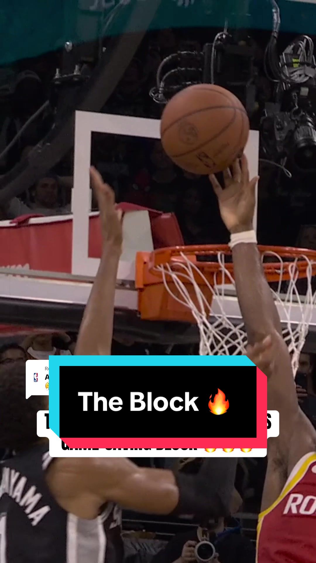 Replying to @NBA The stakes were high, and Amen Thompson knew it 💯 