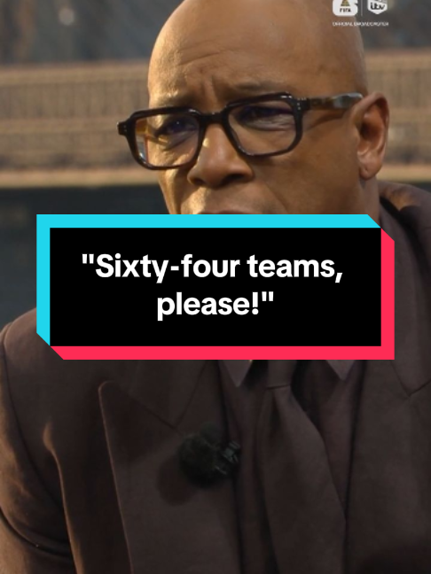 "Sixty-four teams, please!" 🤯