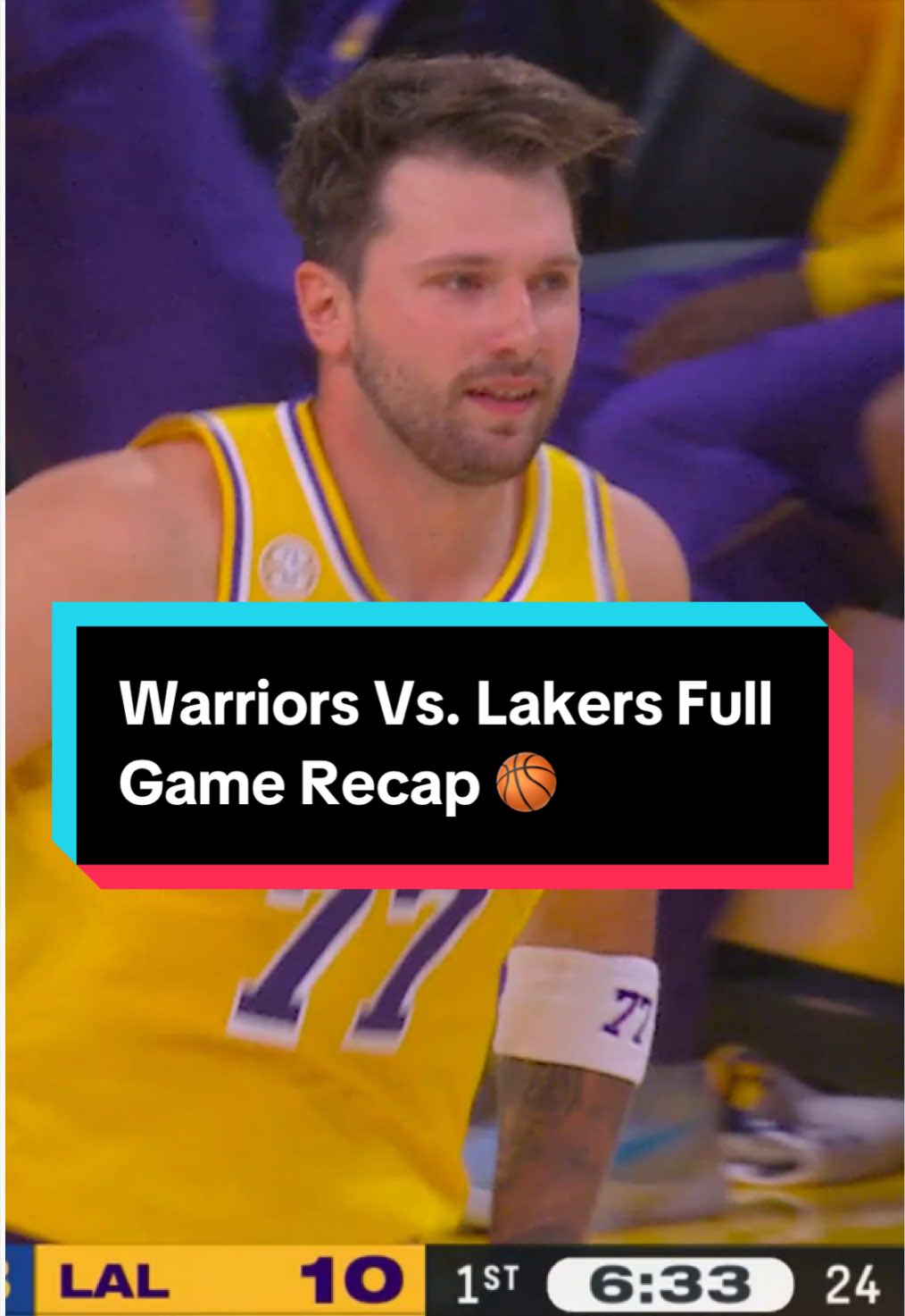 Quick rewind ⏮️. Full recap. Here’s everything from tonight @warriors vs. @Lakers 🏀 