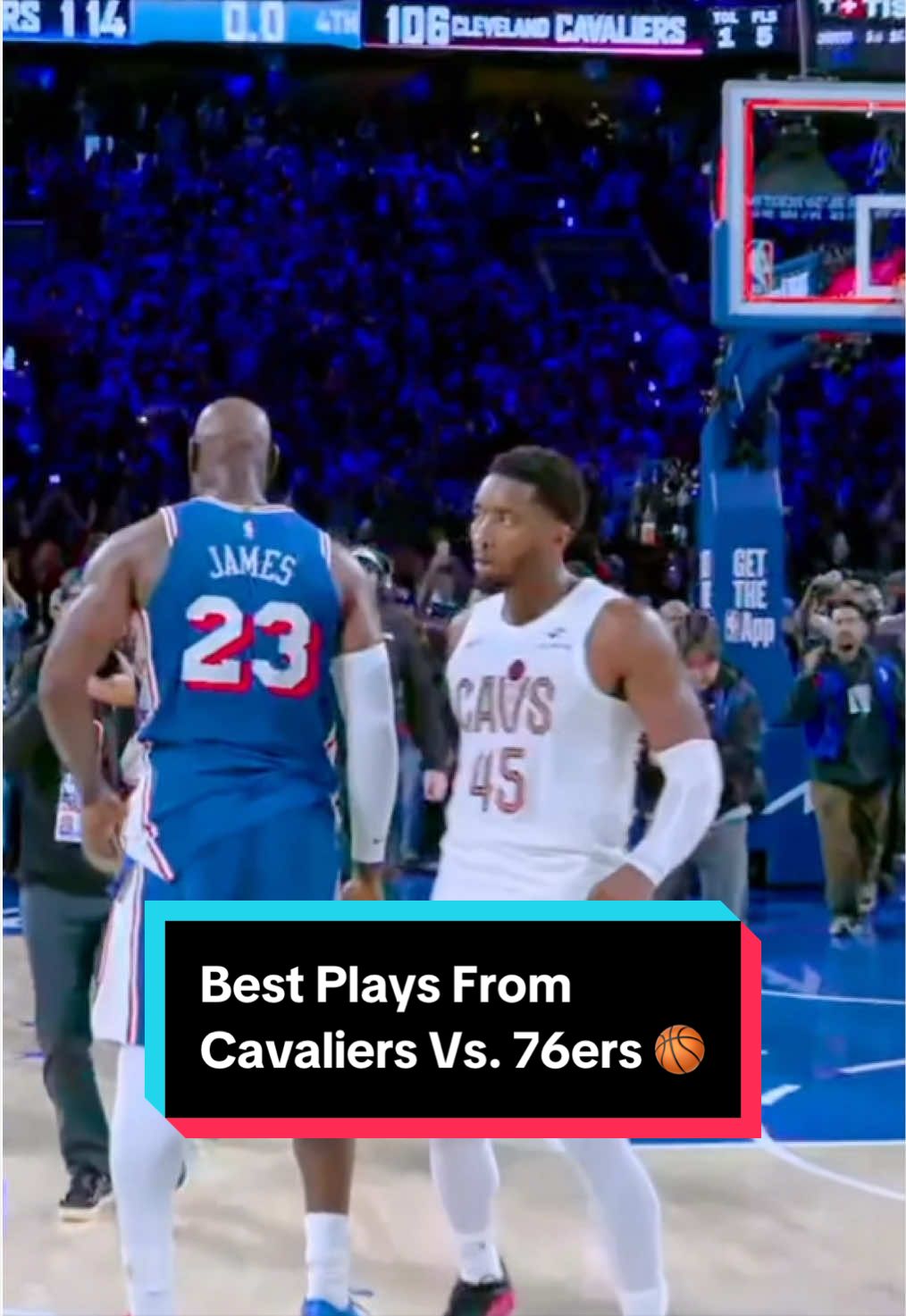 Quick rewind, full recap. Here's everything from tonight’s @Cleveland Cavaliers vs. @Philadelphia 76ers matchup ⏪🏀 