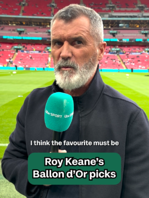 Who does Roy Keane think should win the Ballon d'Or tonight? 🔊🏆