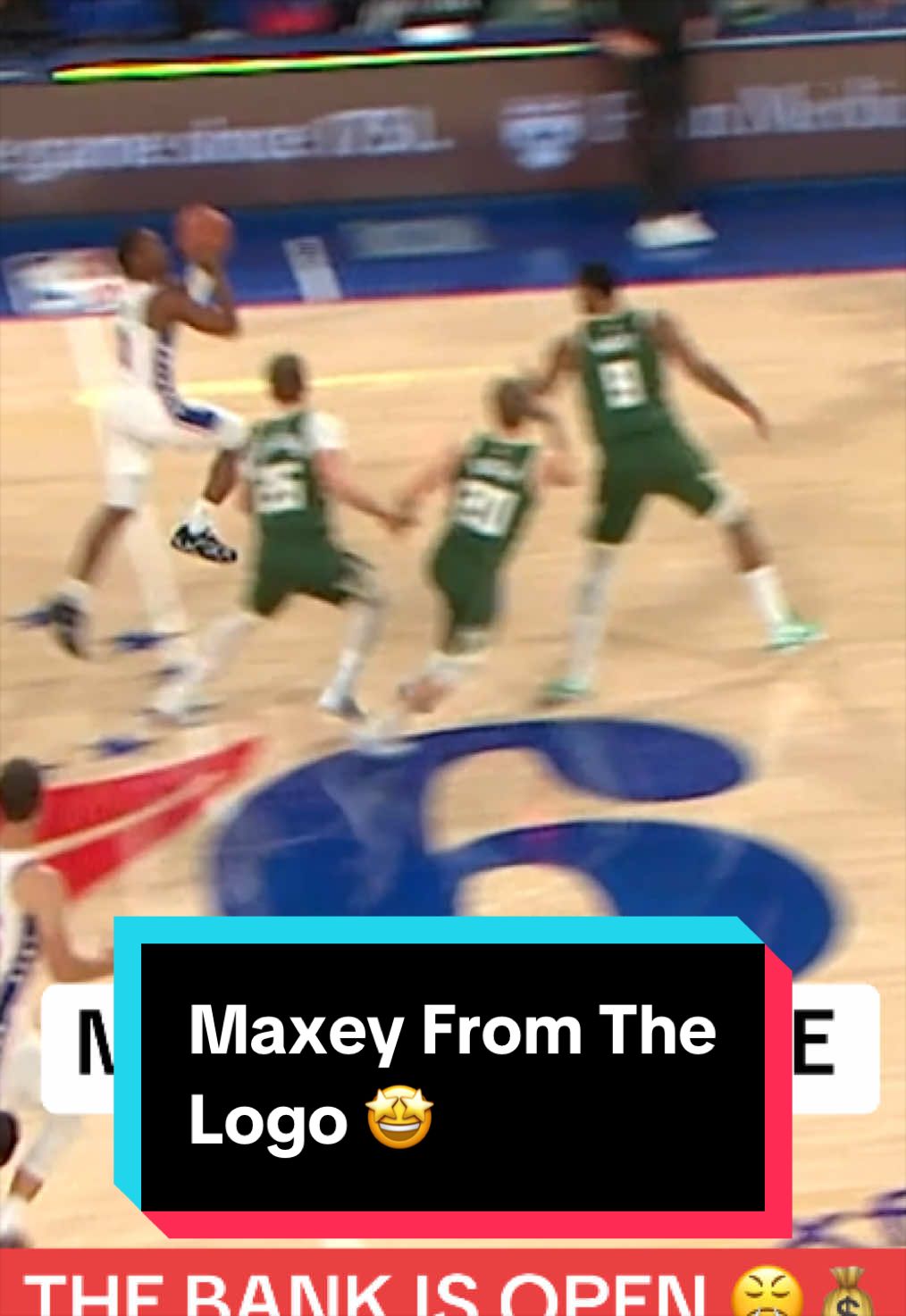 Even the Bucks bench was loving it 🤩 