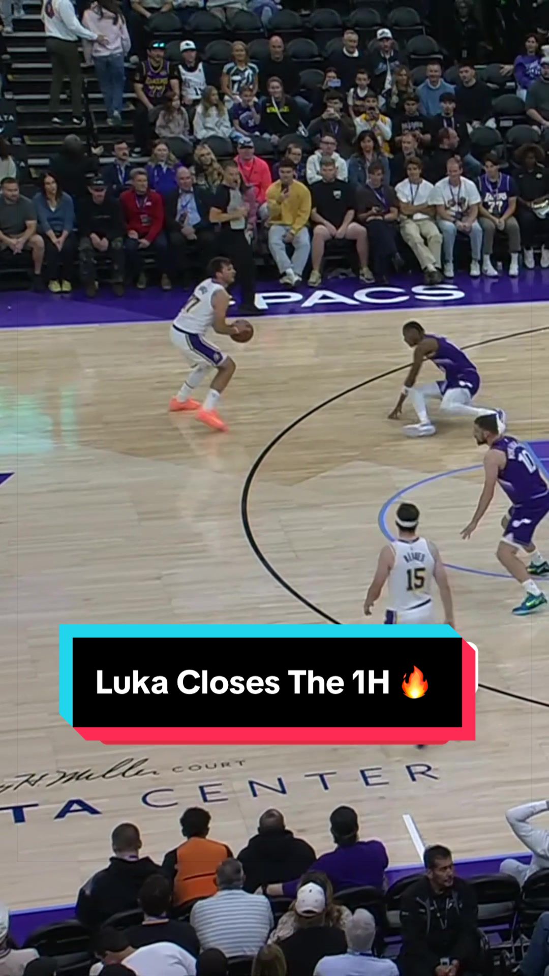 Luka is FEELING it 🔥 