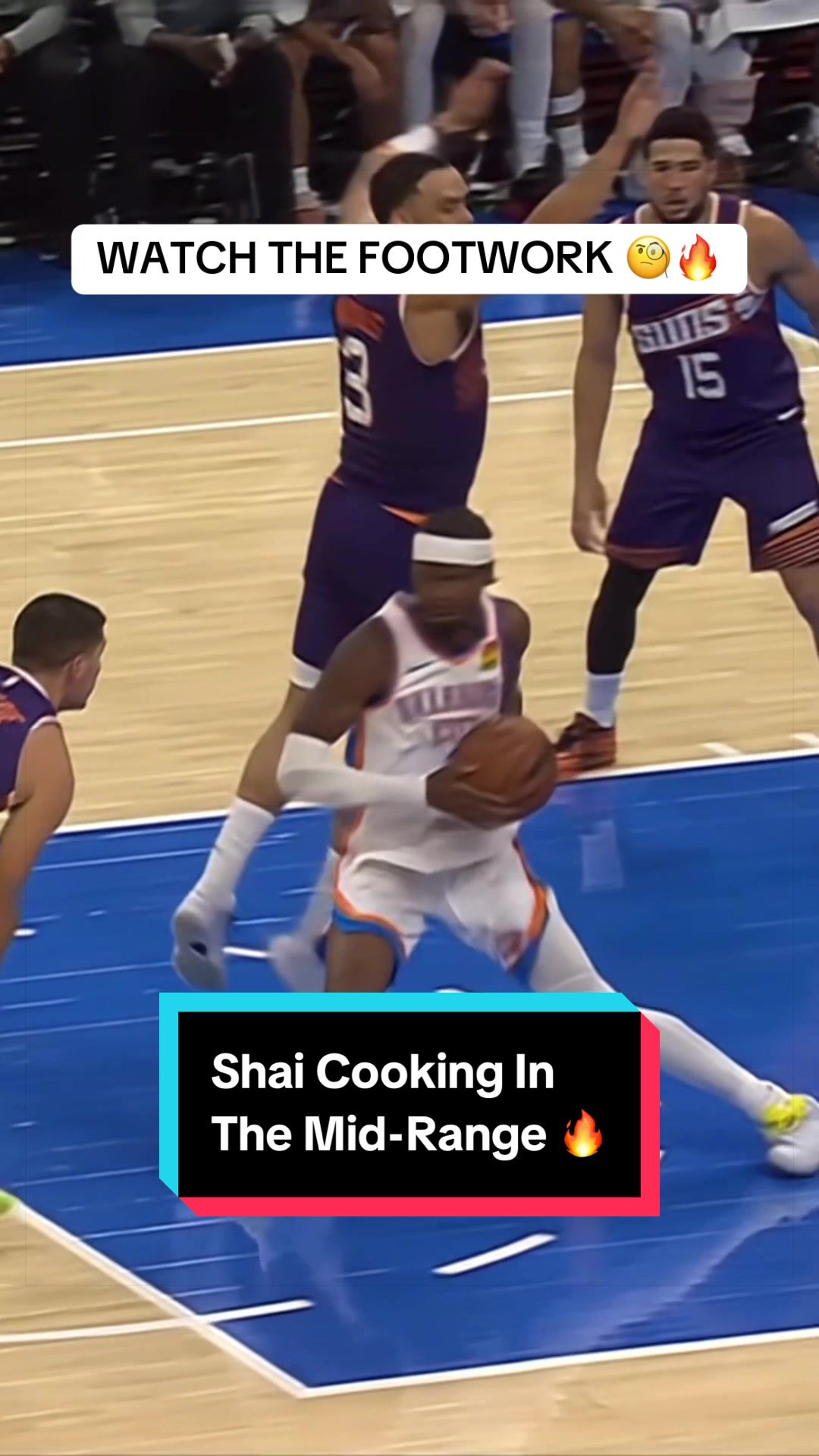 Masterclass footwork from Shai 🎨🔥 