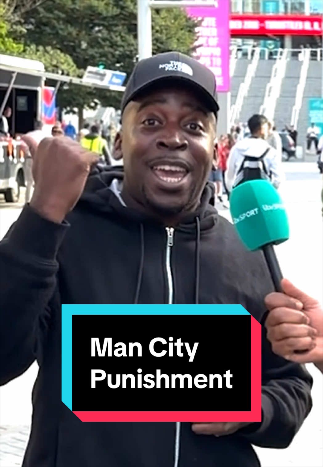 We asked fans outside of Wembley what they feel the punishment should be for Man City 🔊