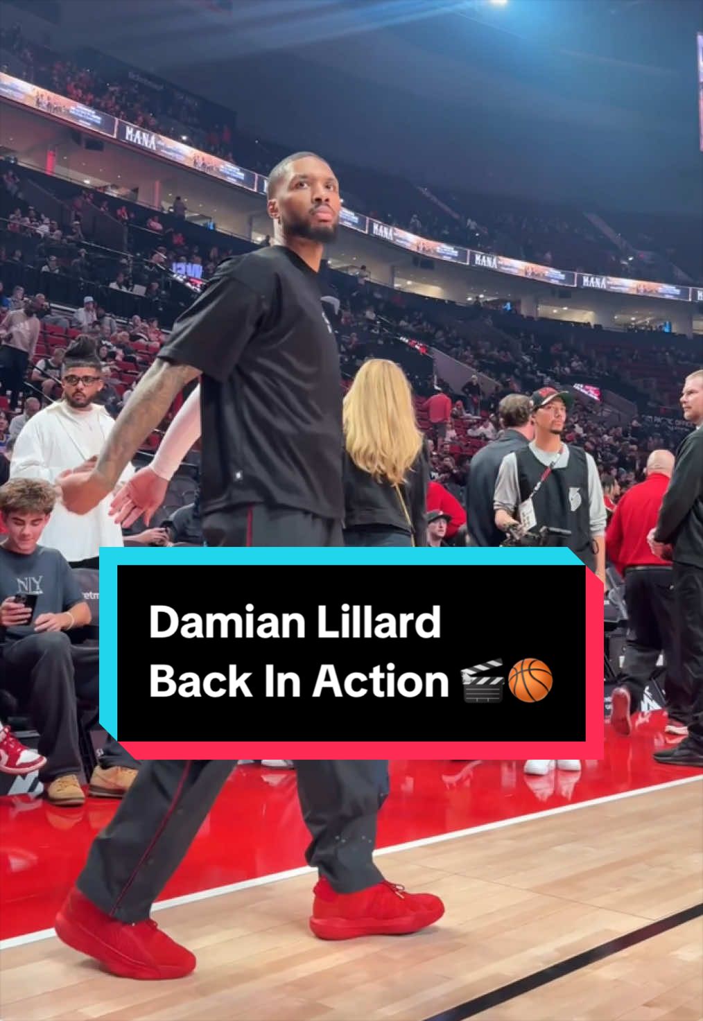 Dame is ready for his preseason debut 👏🙌🏼 