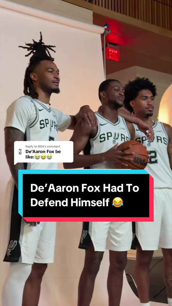 Replying to @NBA Is 28 the new 30? 🤔‼️🤔 De’Aaron Fox had to defend himself 😭 