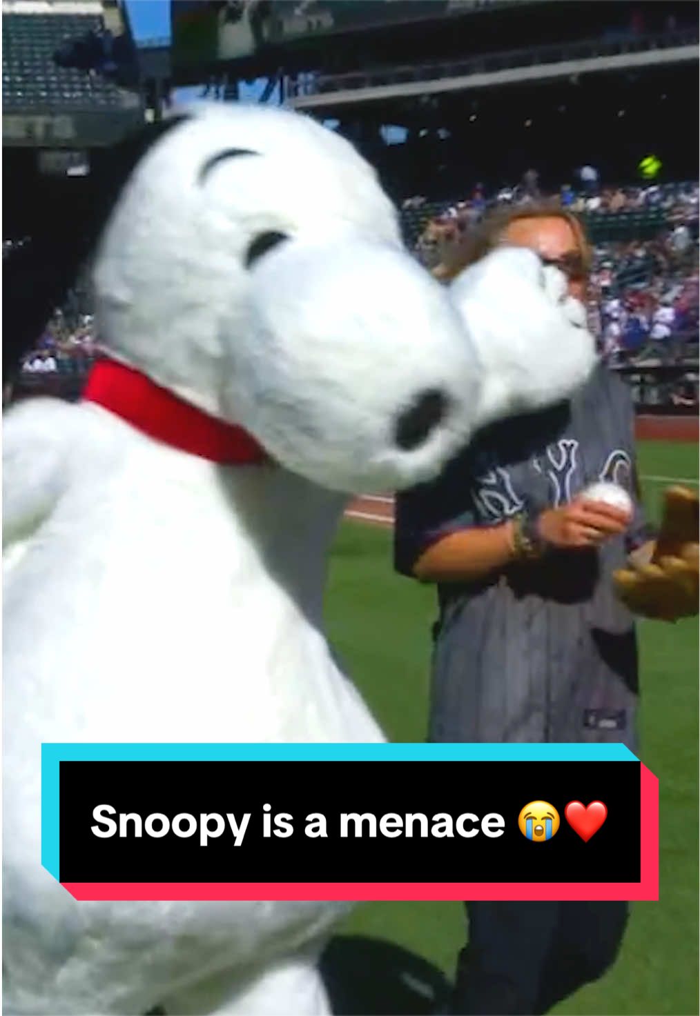 “i got that dawg in me” and it’s just Snoopy fumbling his first pitch