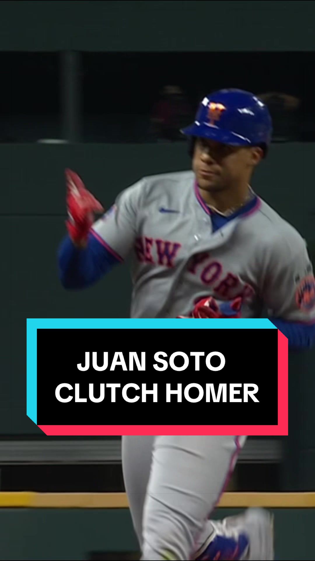 With the Mets down to their last out, Juan Soto CRUSHES a go-ahead 3-run homer 😤 