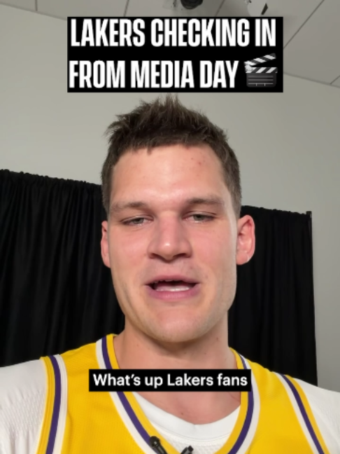 Lakers checkin' in 🗣️ 