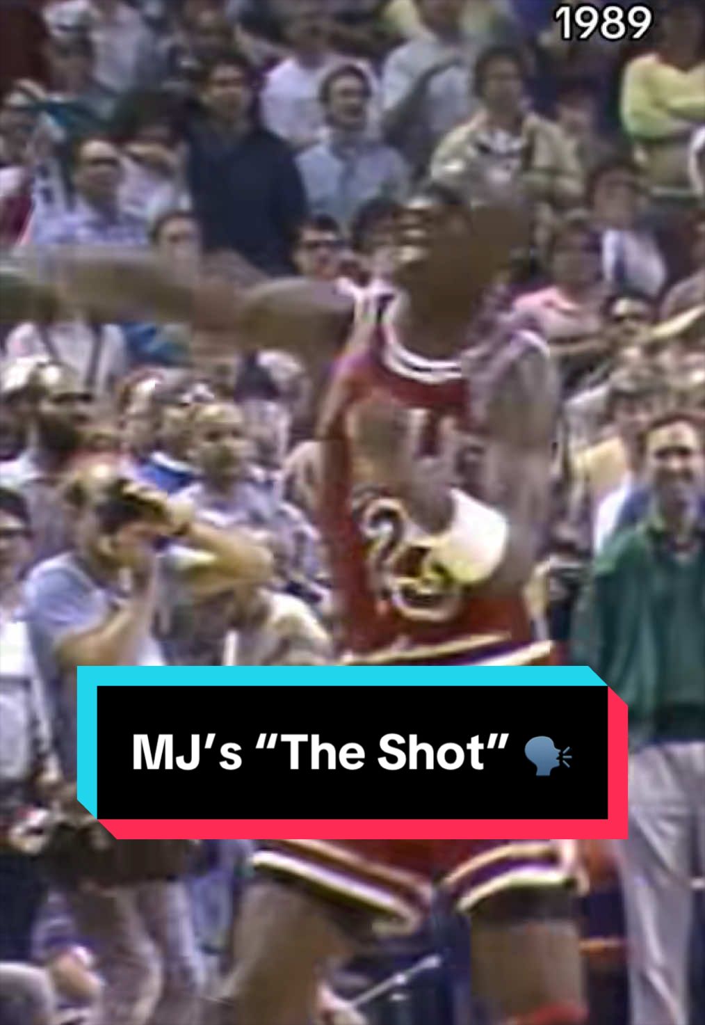 On May 7, 1989, Michael Jordan delivered one of the most legendary moments of his career ⭐ 