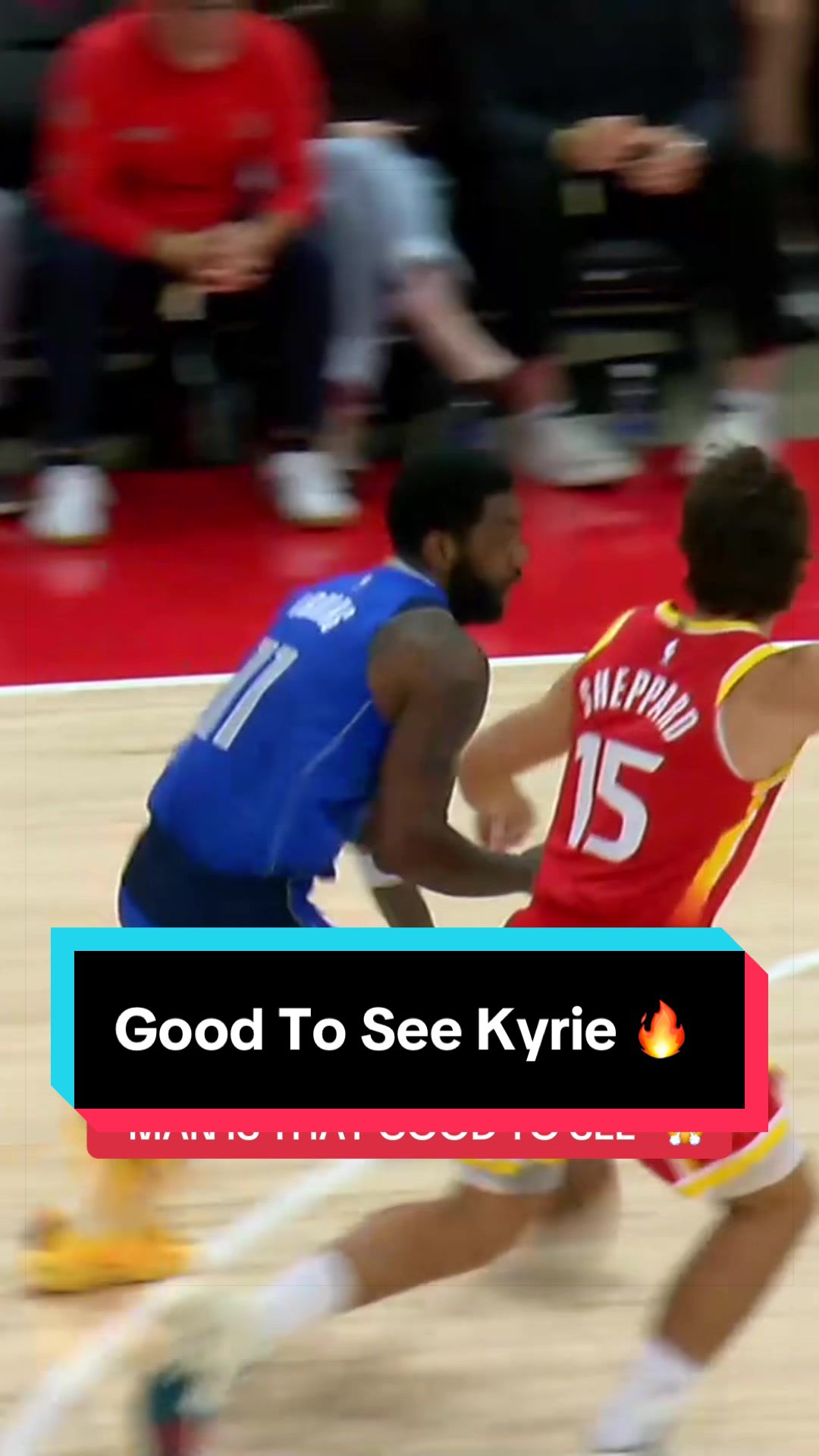 WHO ELSE IS HAPPY TO WATCH KYRIE? 📺 🔥 