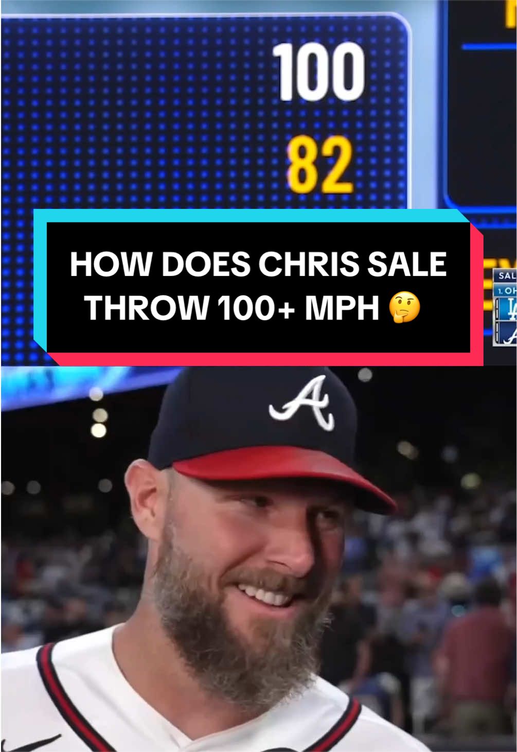 Chris Sale keeps his approach simple 😂 