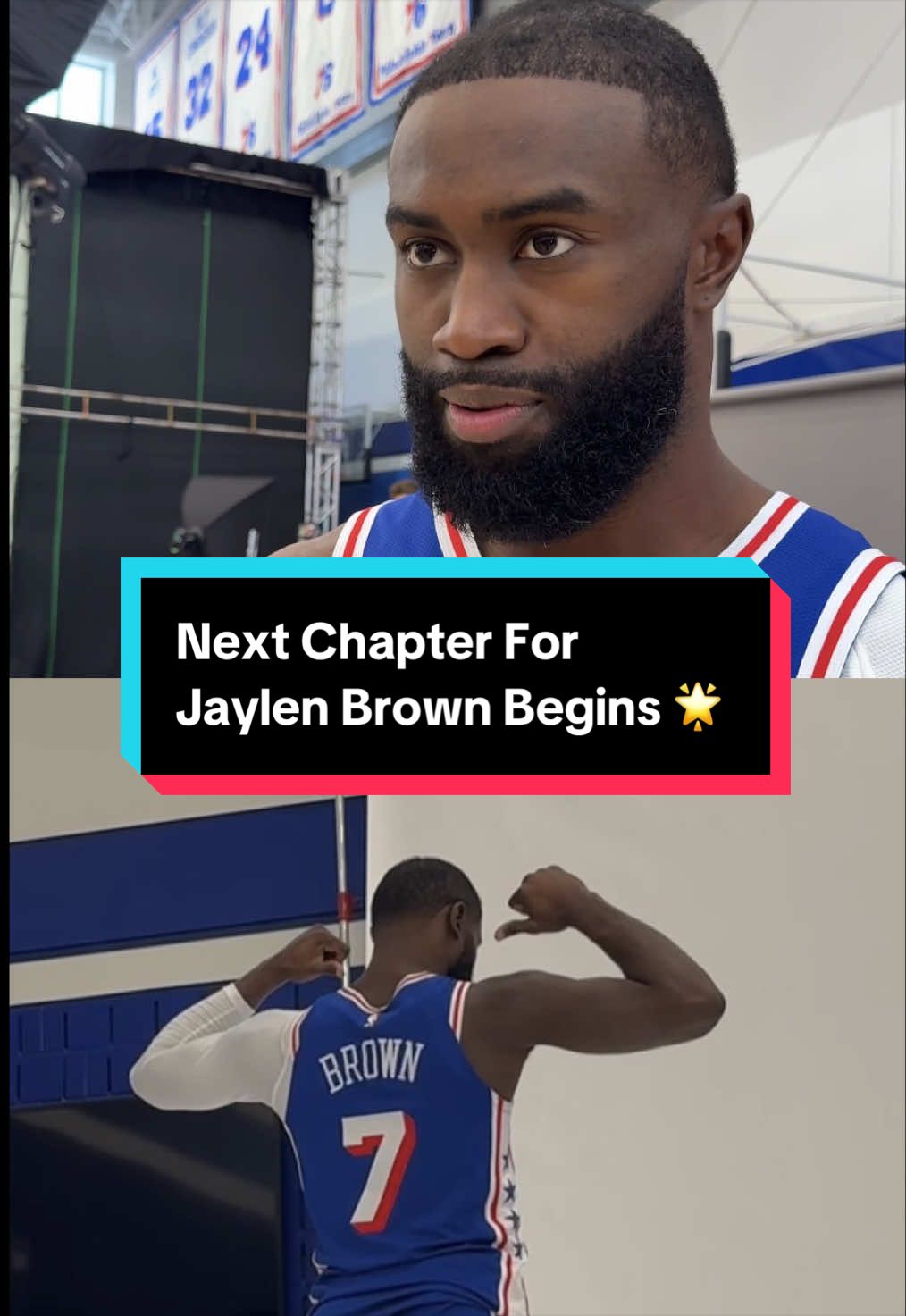 Year 11 for @Jaylen Brown and first in a new uniform!🔥 