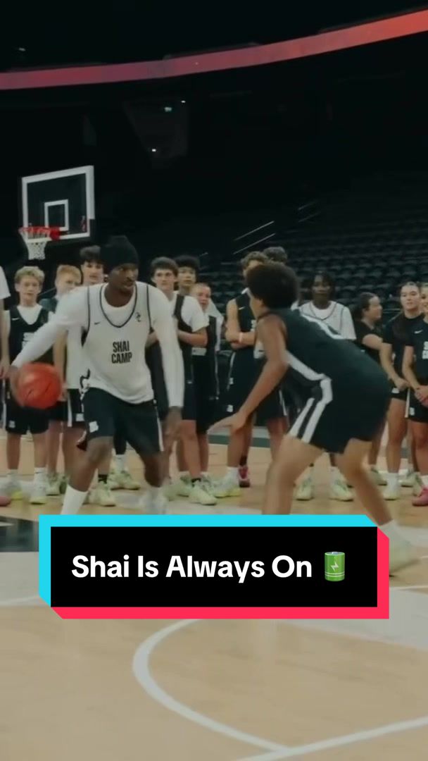 SGA looking to get buckets no matter who he's playing 😅