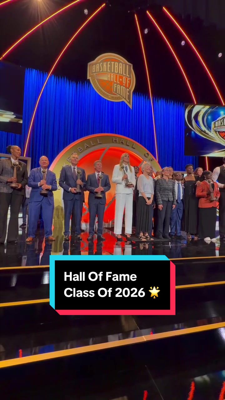Congratulations to all the newest inductees to the @Basketball Hall of Fame 👏 