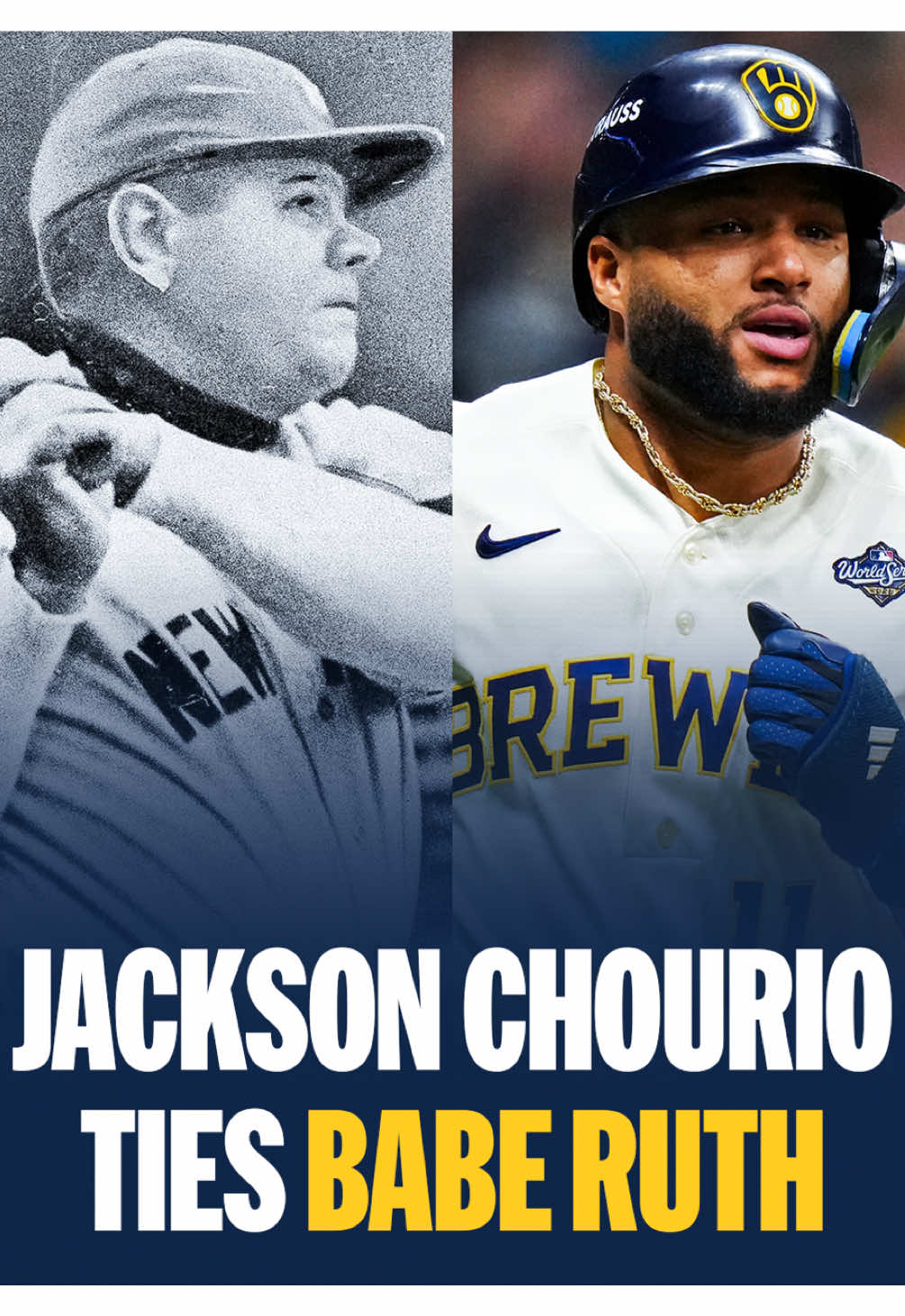 JACKSON CHOURIO TIES A 98-YEAR-OLD RECORD 😳