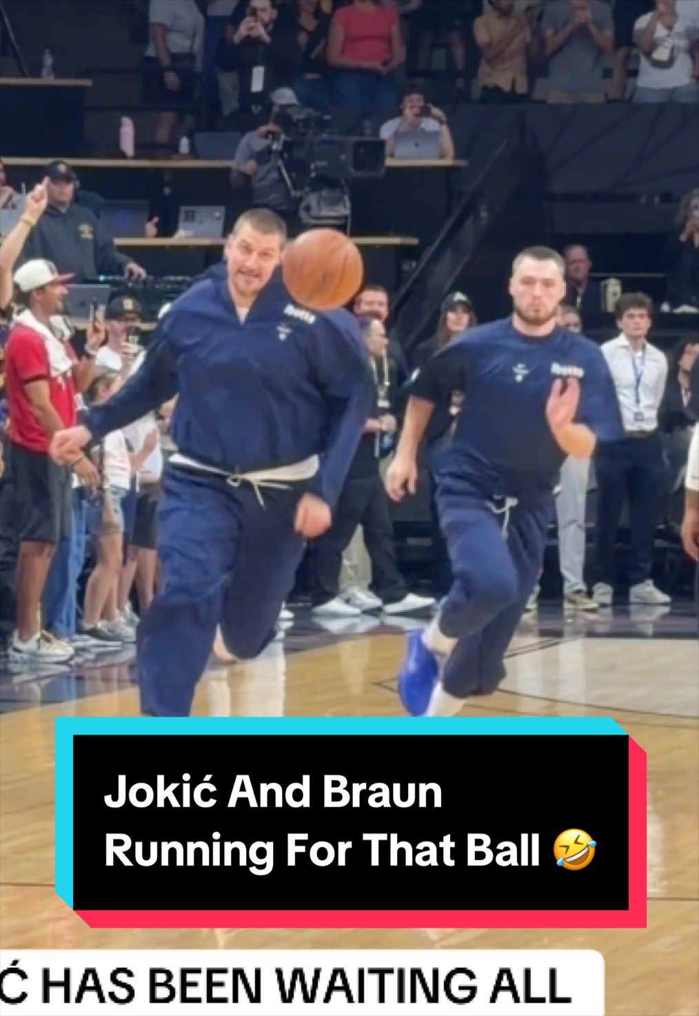 The first Jokić sprint of the ‘26-‘27 preseason is HERE 🔥 
